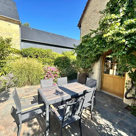 Maison Normande De Charme Avec Jardin Prive A 10 Min De Bayeux